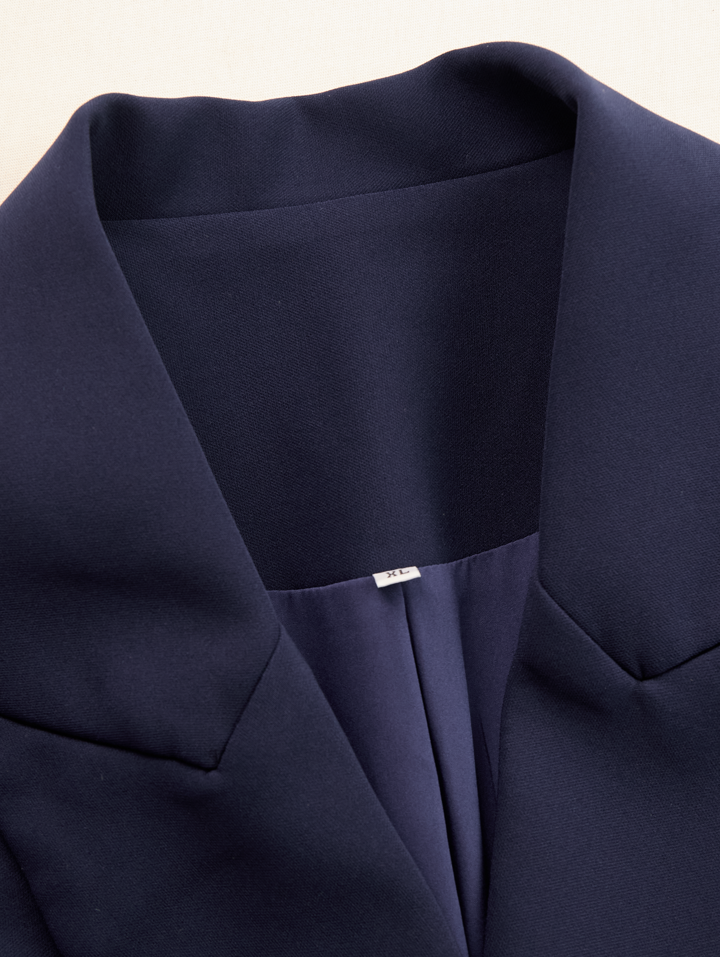 Women’s Blazer Style Midi Dress – Chic Tailored Stretch Suiting Lapel Collar Dress