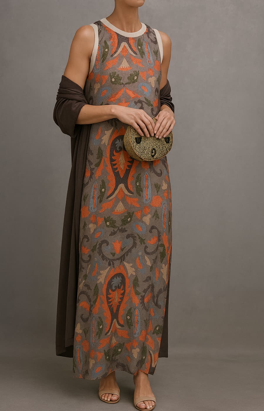 Women's Dress and Coat Set with Coordinating Design and Versatile Style