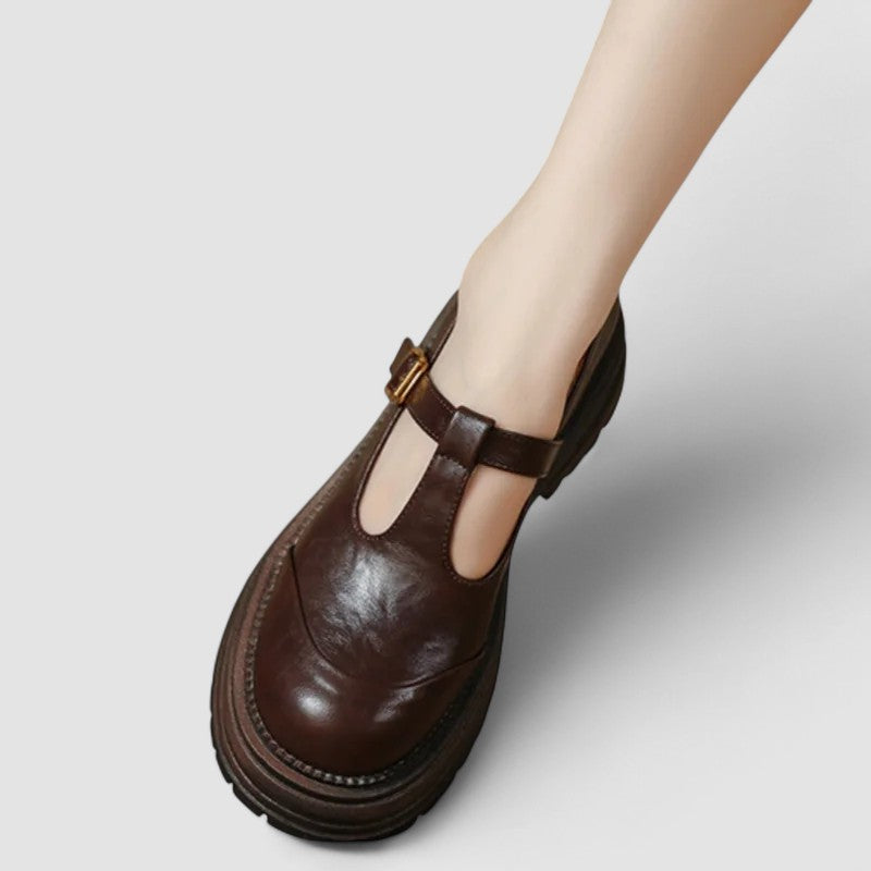 Women's Mary Jane Shoes with Classic Design and Secure Fit