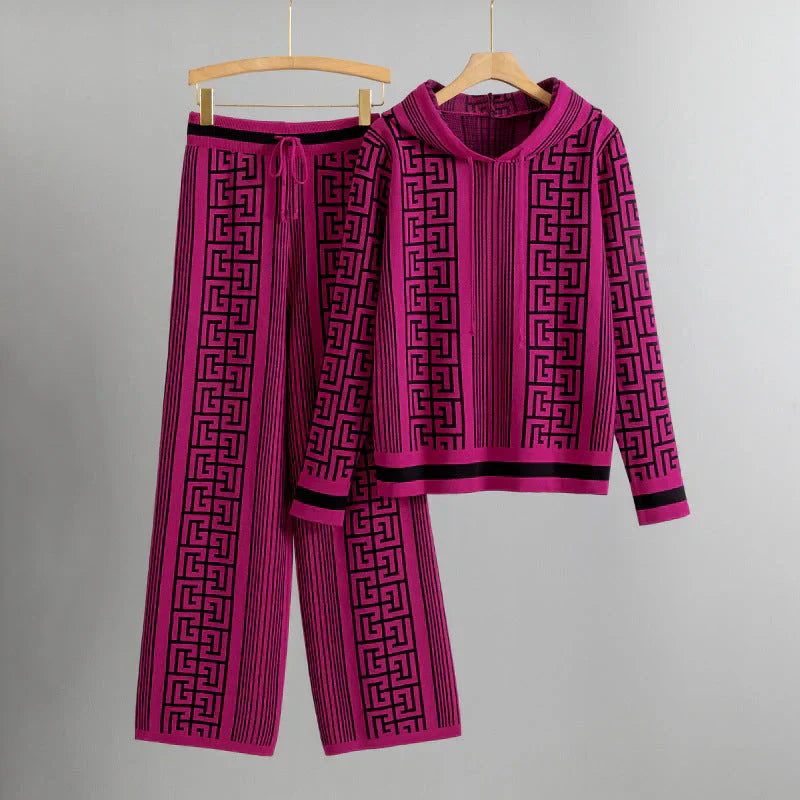 Natalie | Hoodie and Trousers Set with Adjustable Hood and Relaxed Fit