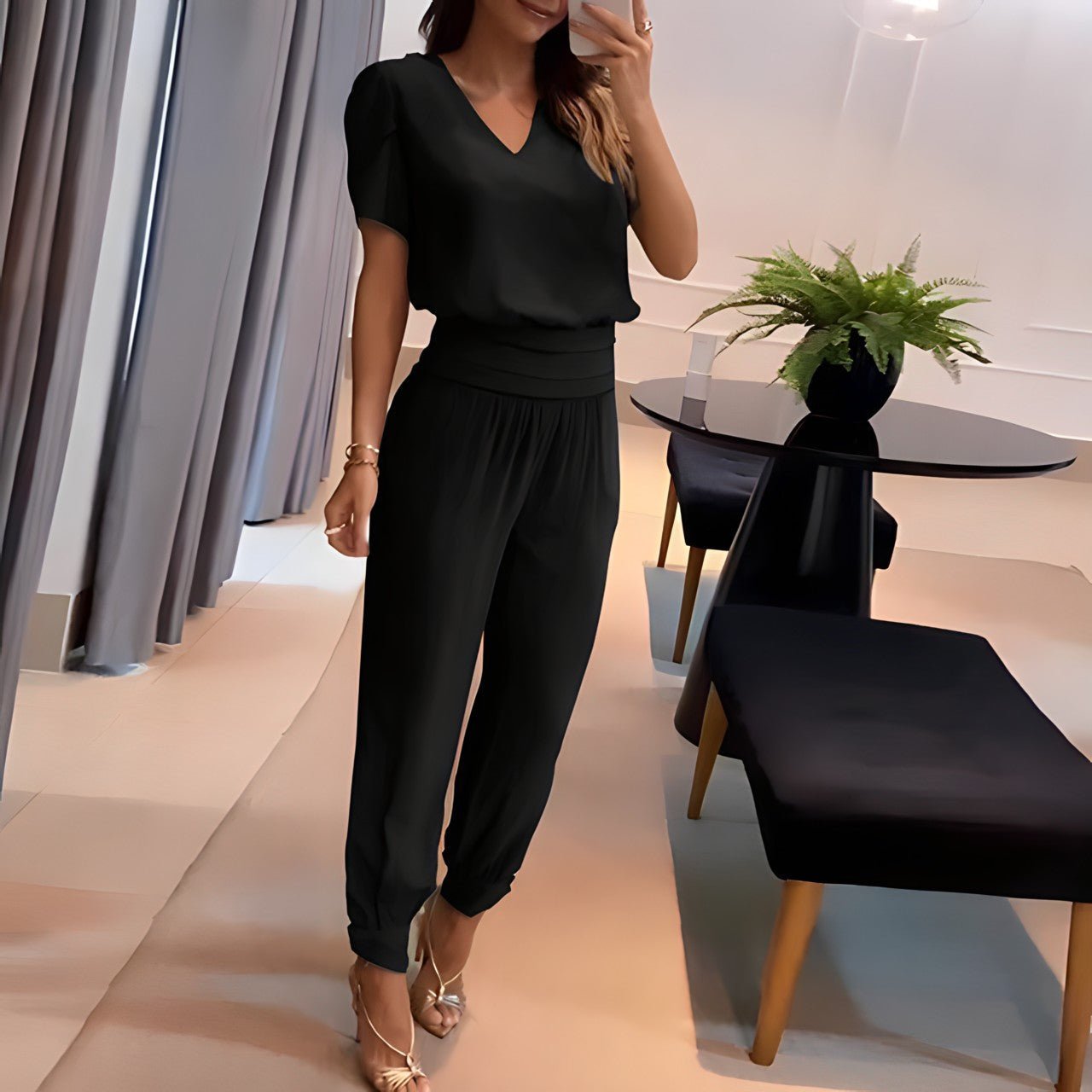 Camille | Two-Piece Set with Coordinating Top and Bottom