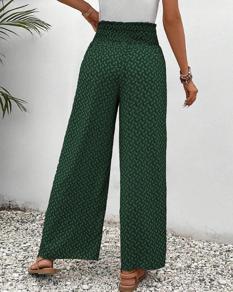 Lennox | Wide Leg Trousers with Relaxed Fit and Breathable Fabric