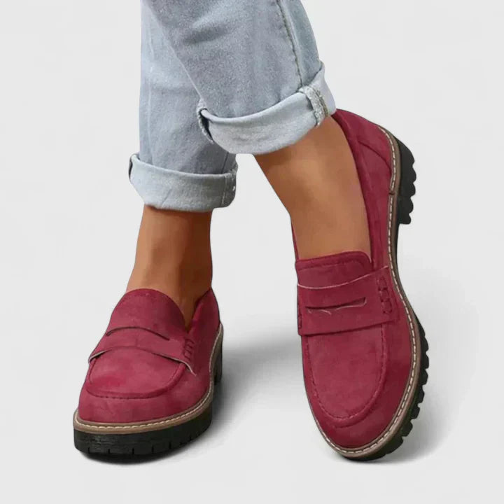 Women's Casual Loafers with Supportive Design and Flexible Sole