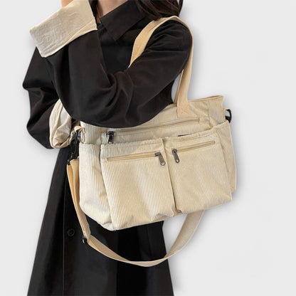 Women's Versatile Tote Bag with Spacious Interior and Durable Design
