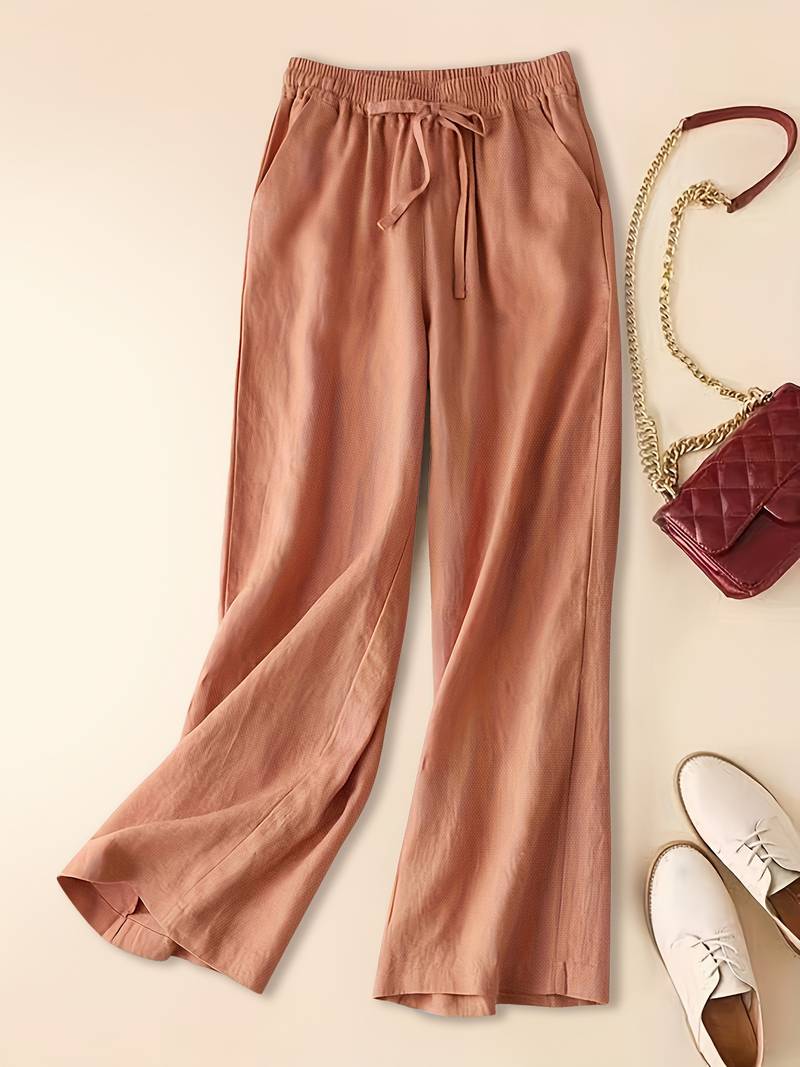 Marlowe | Drawstring Trousers with Relaxed Fit and Versatile Style