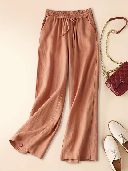 Marlowe | Drawstring Trousers with Relaxed Fit and Versatile Style