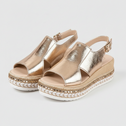 Veronica | Orthopedic Sandals (Gold)