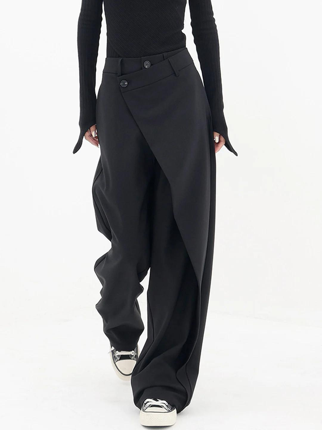 Ainsley | Baggy Trousers with Relaxed Fit and Versatile Style