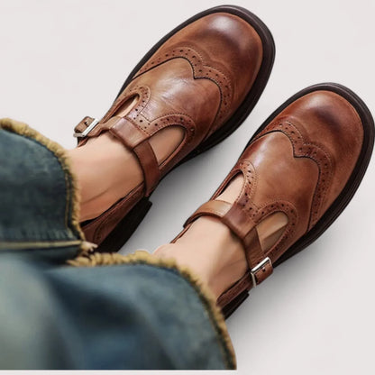 Women's Mary Jane Shoes with Classic Design and Secure Fit