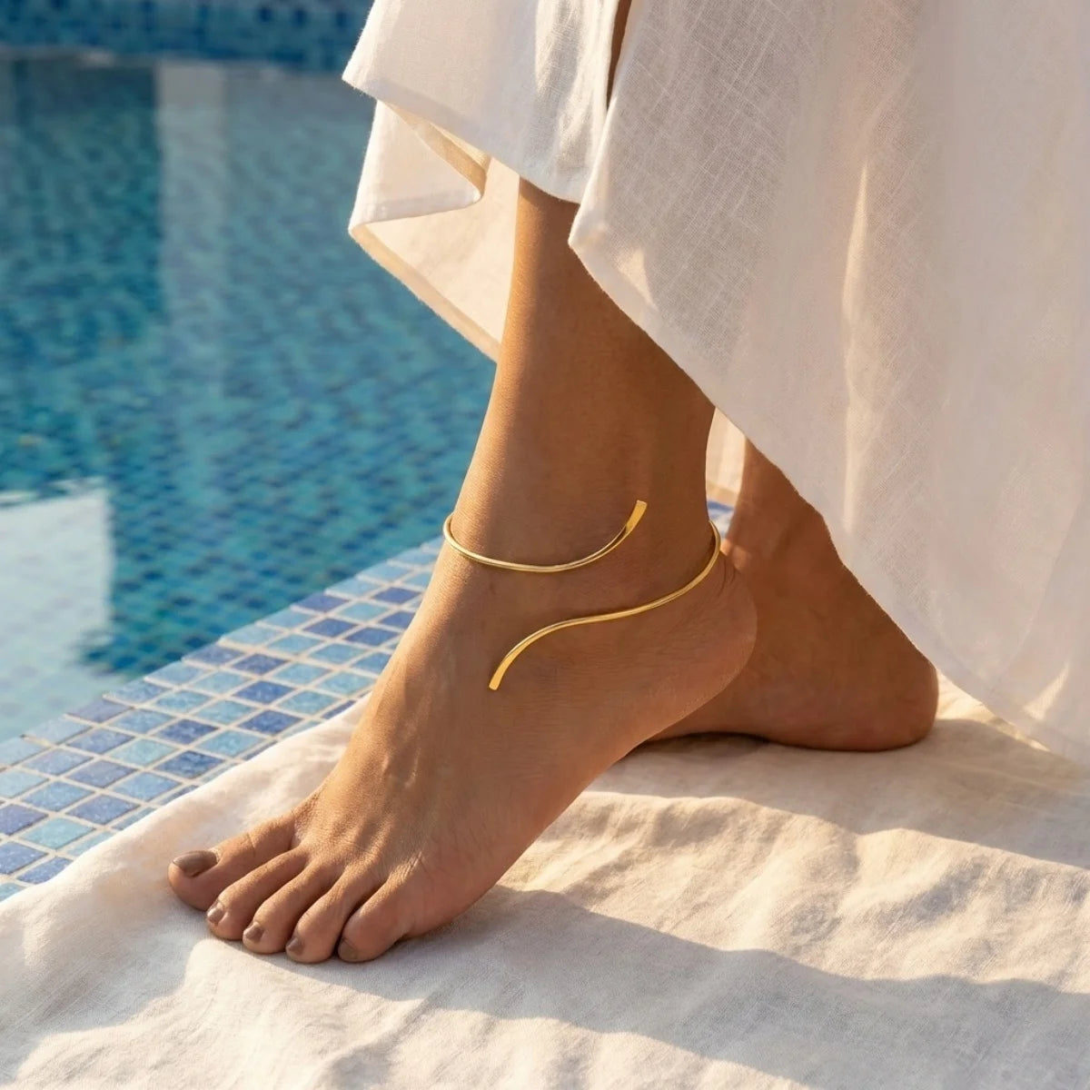 Riviera Wrap Anklet