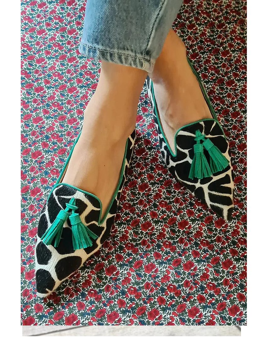 Women's Pointed Loafers with Slip-On Design and Classic Style