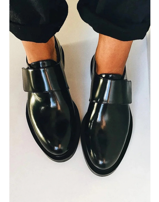 Women's Strap Loafers with Classic Design and Easy Slip-On