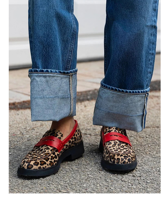 Women's Accent Loafers with Slip-On Design and Versatile Style