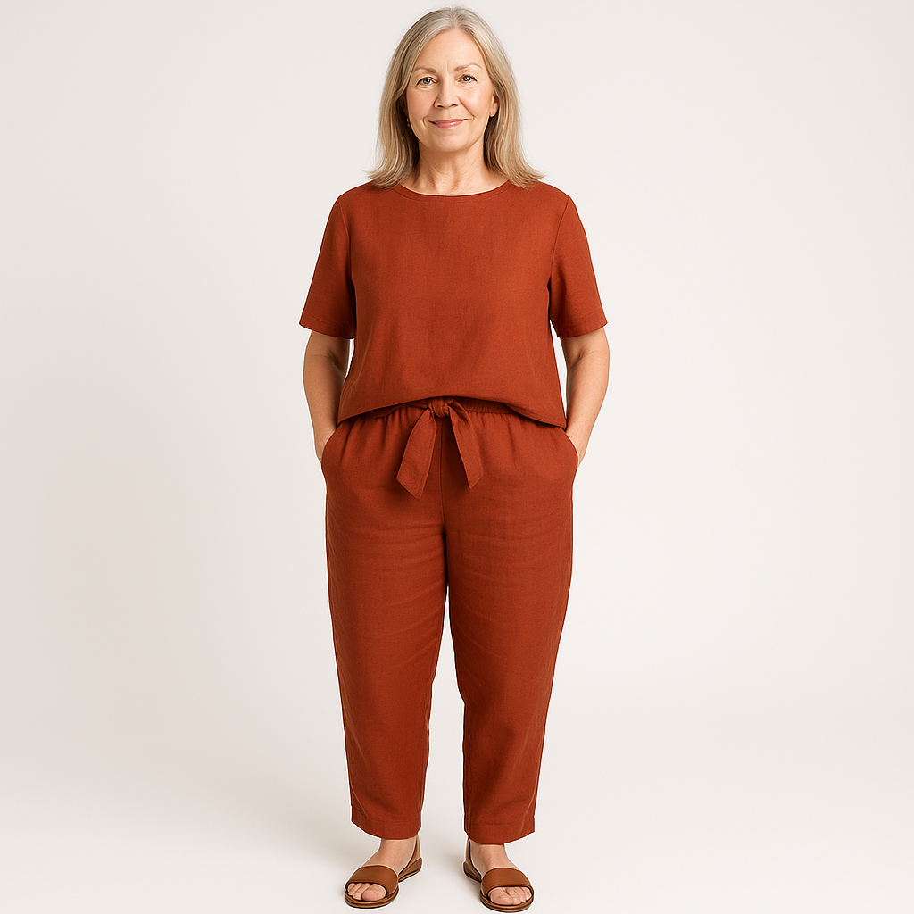 Everly | Summer 2-Piece Set with Lightweight Fabric and Relaxed Fit