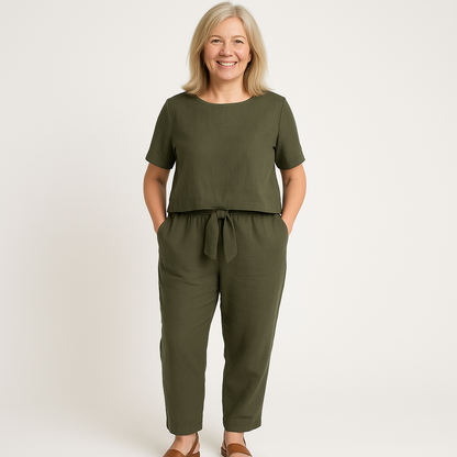 Everly | Summer 2-Piece Set with Lightweight Fabric and Relaxed Fit