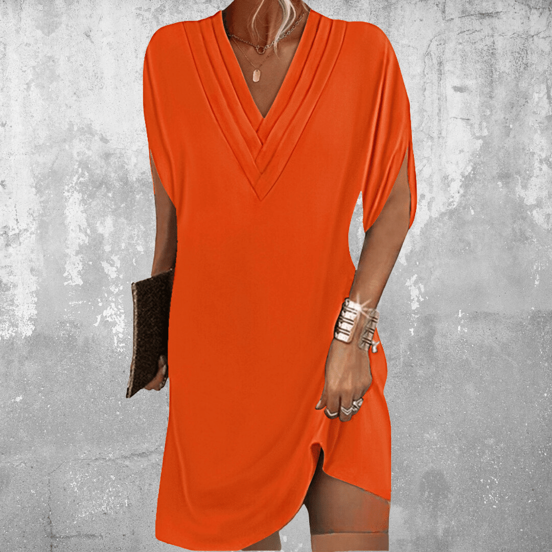 Women's Tummy Covering Dress with Flattering Design and Versatile Style