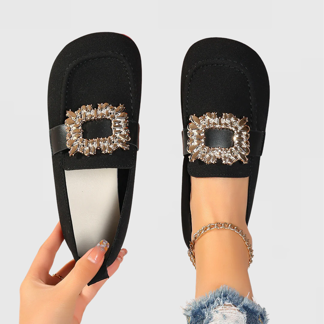 Women's Casual Loafers with Supportive Design and Flexible Sole