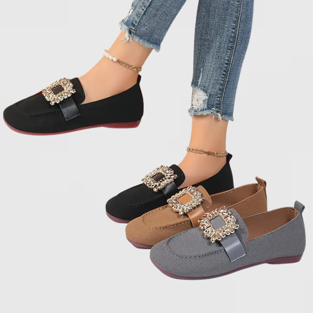 Women's Casual Loafers with Supportive Design and Flexible Sole