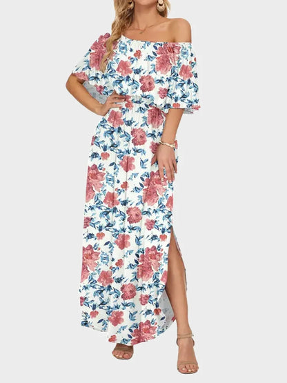 Women's Plus Size Off The Shoulder Dress