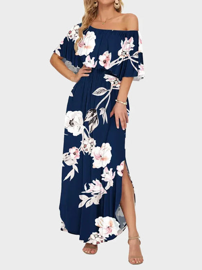 Women's Plus Size Off The Shoulder Dress