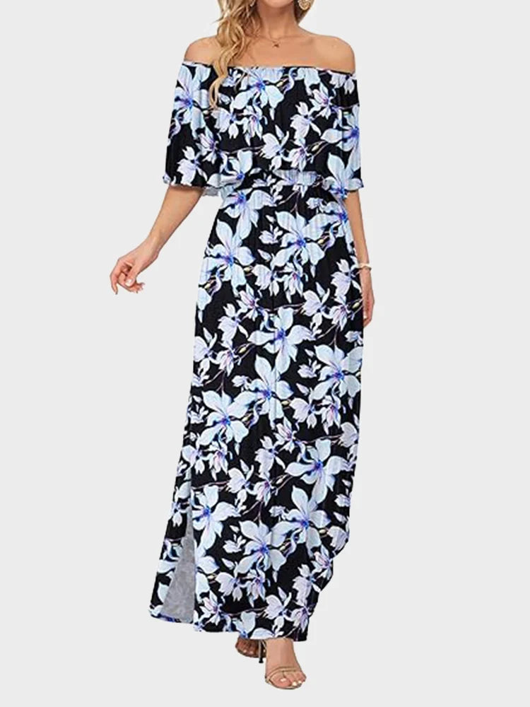 Women's Plus Size Off The Shoulder Dress