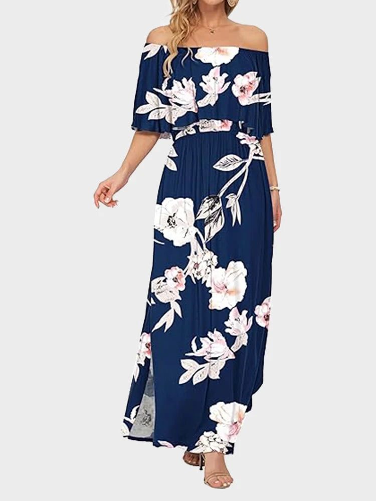 Women's Plus Size Off The Shoulder Dress