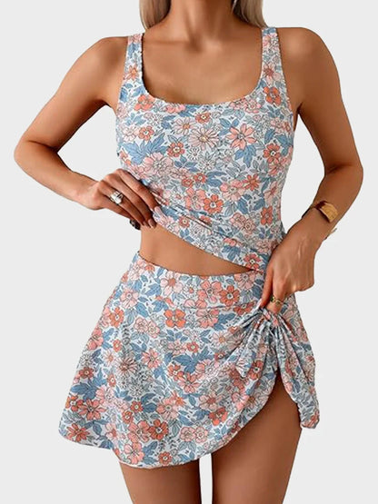 Two-Piece Swimdress Swimsuits for Women