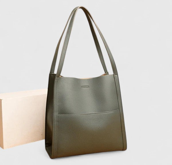 Women's Minimalist Shoulder Bag with Sleek Design and Adjustable Strap