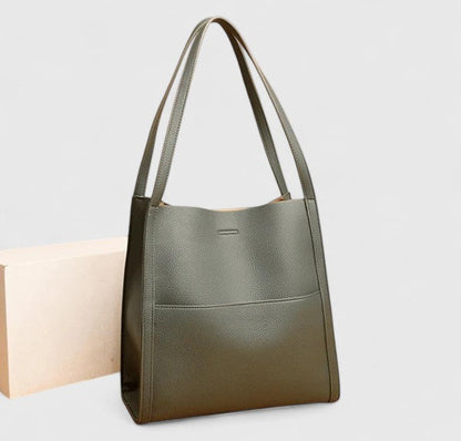 Women's Minimalist Shoulder Bag with Sleek Design and Adjustable Strap