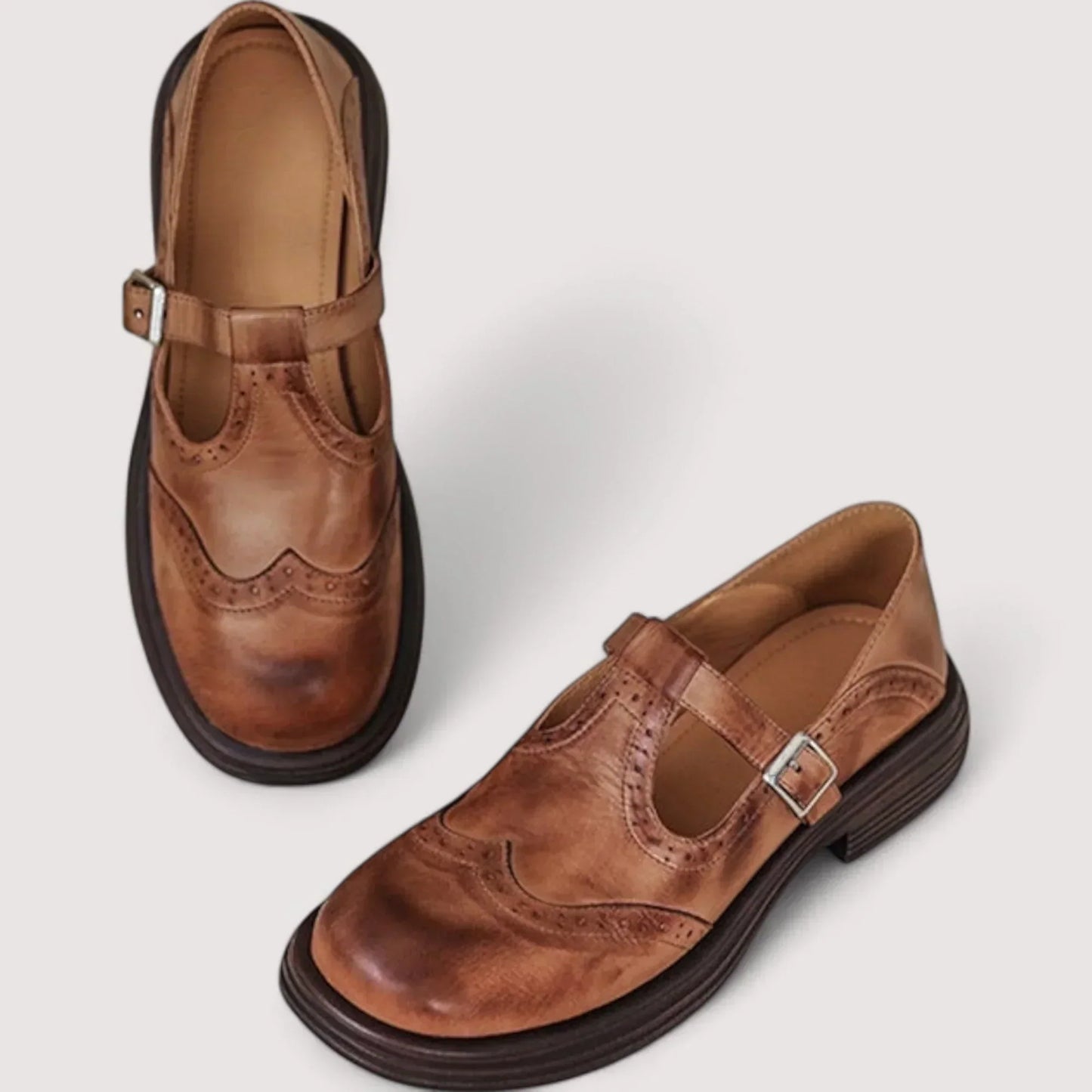 Women's Mary Jane Shoes with Classic Design and Secure Fit
