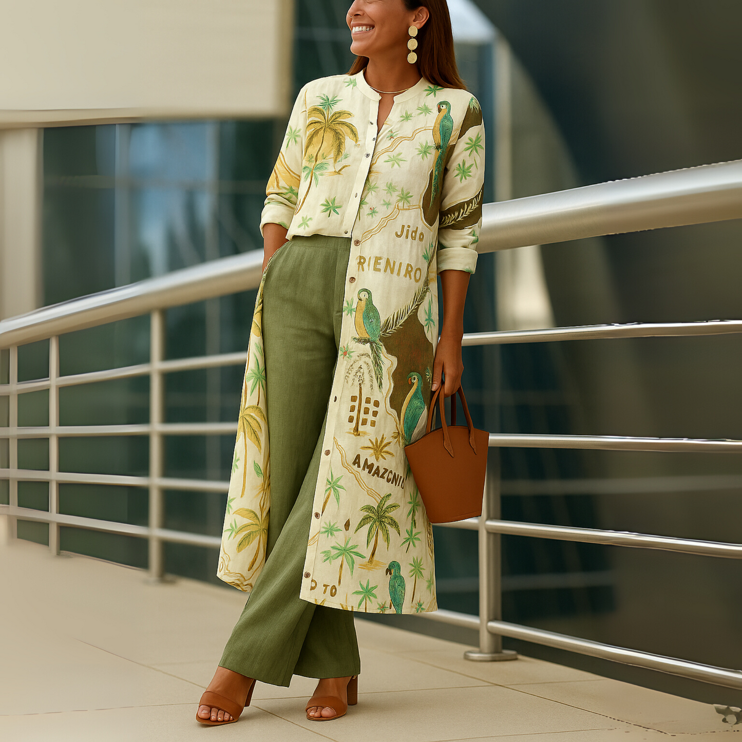 Eden | Summer Set with Lightweight Top and Matching Bottoms