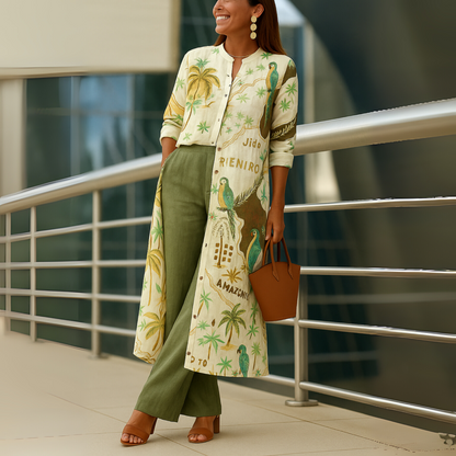Eden | Summer Set with Lightweight Top and Matching Bottoms