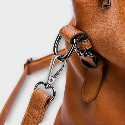 Women's Classic Handbag with Structured Design and Versatile Style