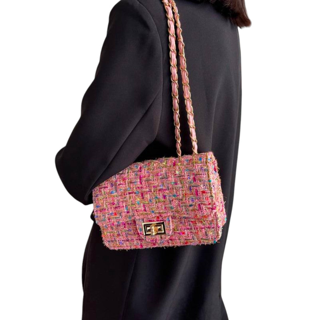 Women's Shoulder Bag with Adjustable Strap and Versatile Design