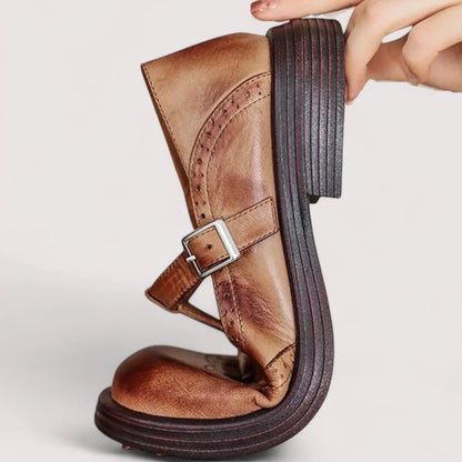 Women's Mary Jane Shoes with Classic Design and Secure Fit