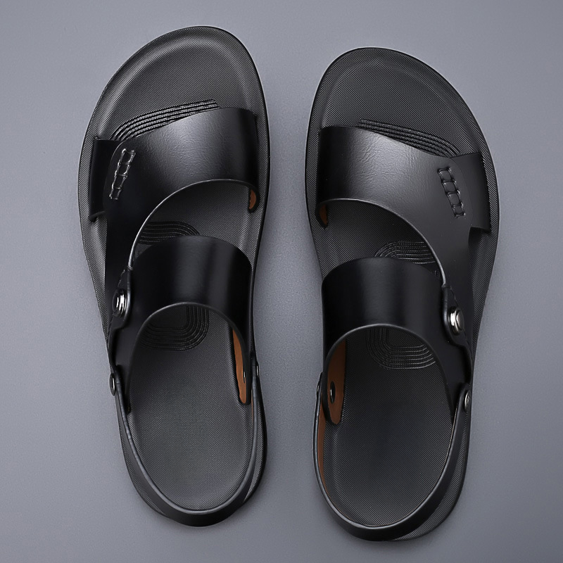 Women's Vegan Leather Sandals with Adjustable Straps and Cushioned Insole