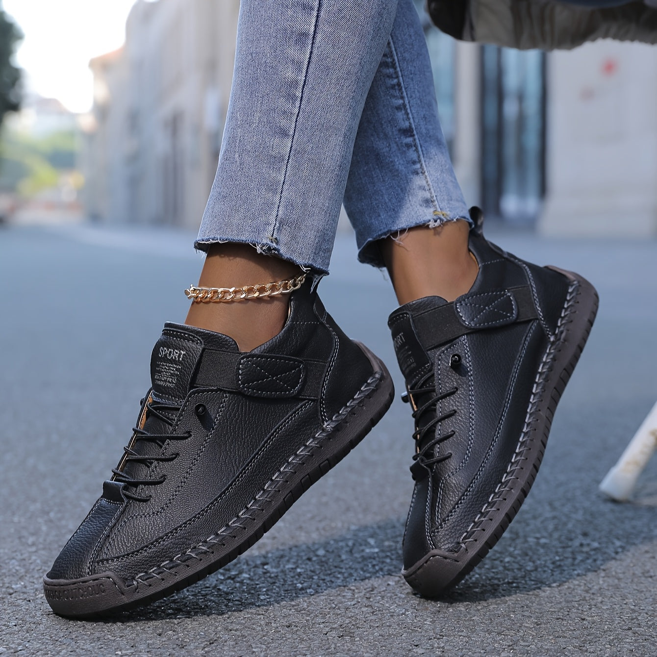 Women's Sneakers with Supportive Design and Cushioned Sole