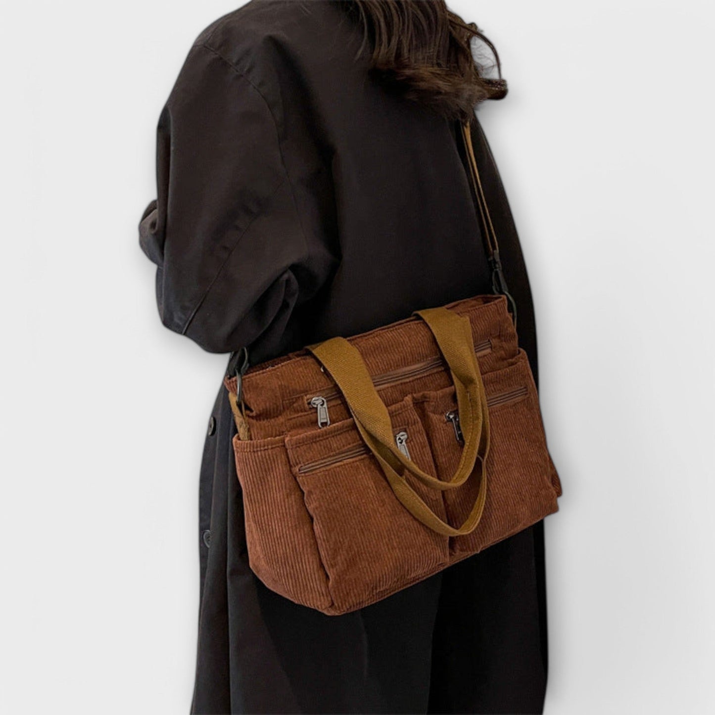 Women's Versatile Tote Bag with Spacious Interior and Durable Design