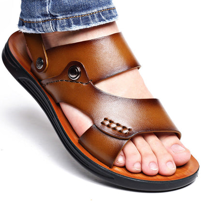 Women's Vegan Leather Sandals with Adjustable Straps and Cushioned Insole