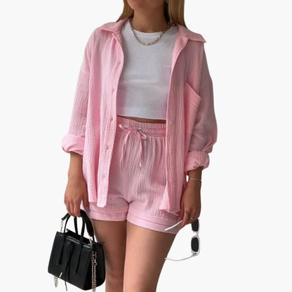 Adeline | Casual Two-Piece Set with Lightweight Fabric and Relaxed Fit