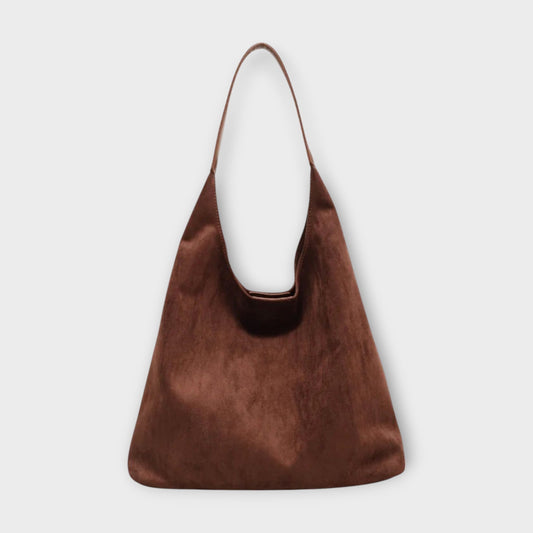 Women's Minimalist Shoulder Bag with Versatile Design and Adjustable Strap