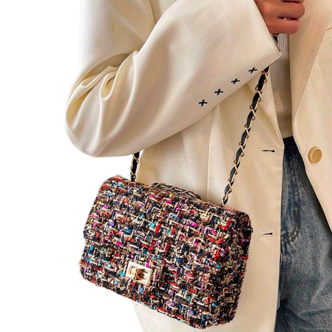 Women's Shoulder Bag with Adjustable Strap and Versatile Design