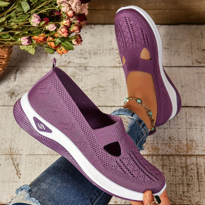 Women's Slip-On Shoes with Lightweight Design and Easy Wear