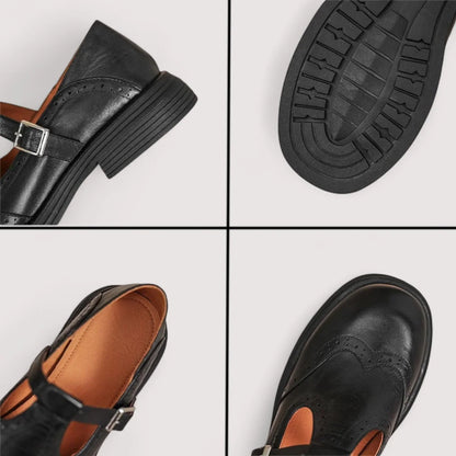 Women's Mary Jane Shoes with Classic Design and Secure Fit