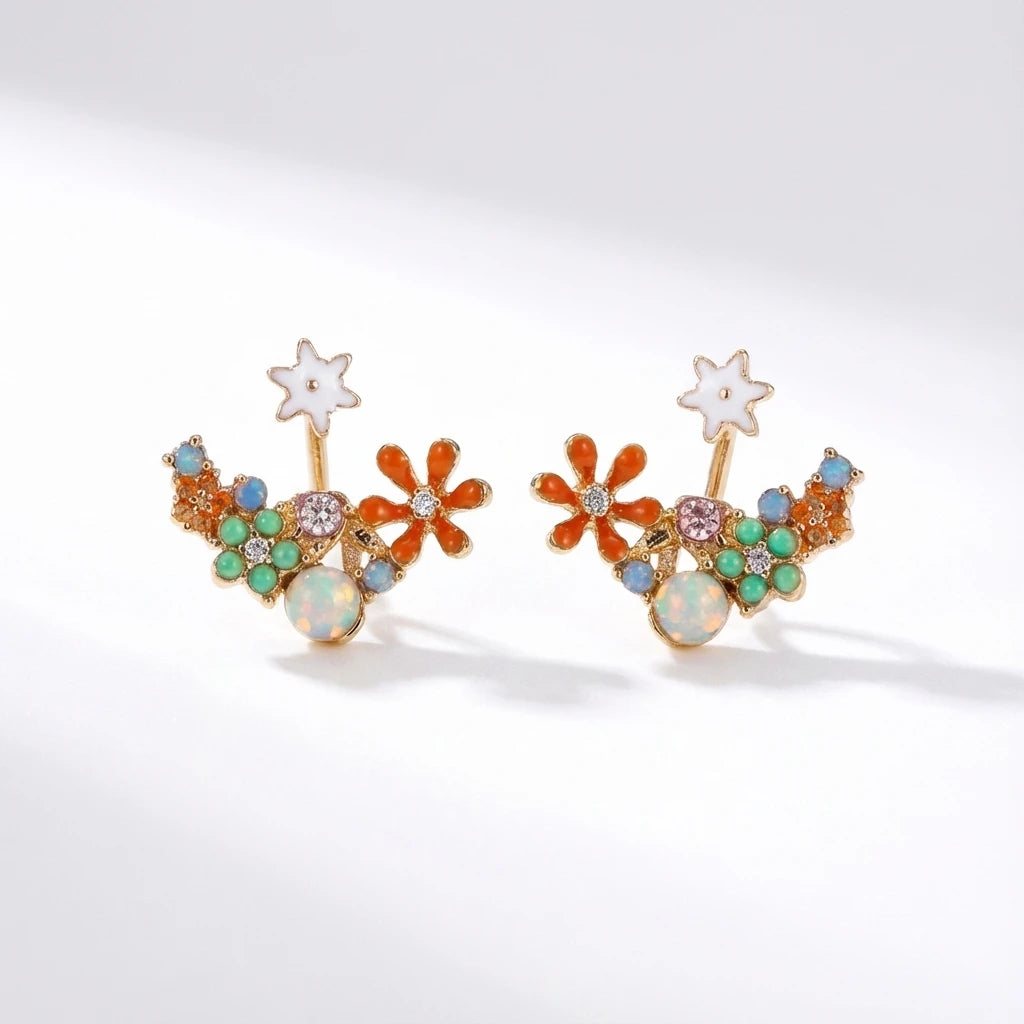 Eden Arc Drop Earrings