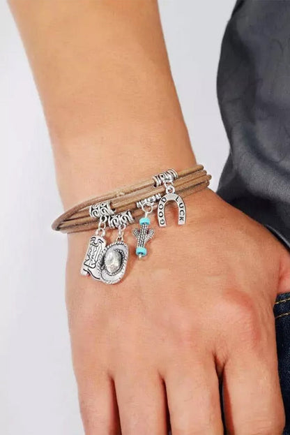 Women's Multi-Layered Bracelet with Unique Design and Versatile Style