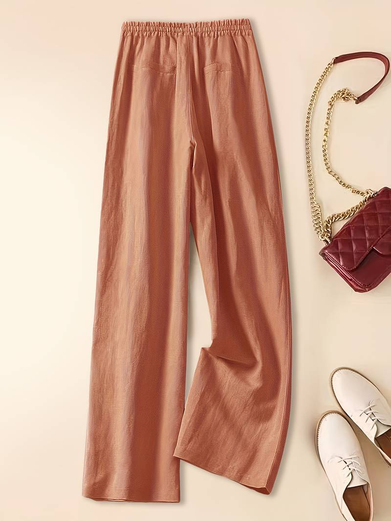Marlowe | Drawstring Trousers with Relaxed Fit and Versatile Style