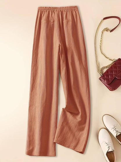 Marlowe | Drawstring Trousers with Relaxed Fit and Versatile Style