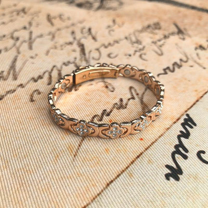 MONIQUE™ - Elegant Magnetic Copper Bangle