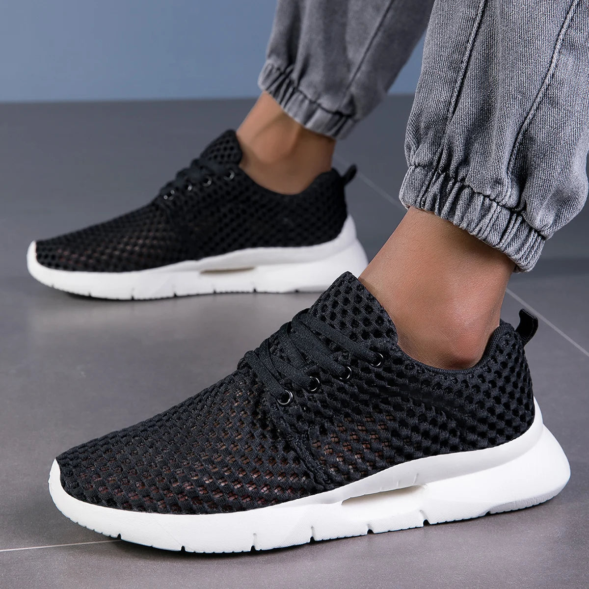 Women's Walking Sneakers with Arch Support and Breathable Design